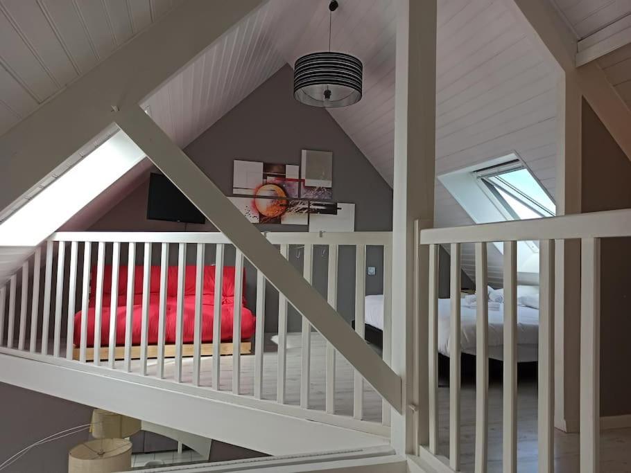Appartement Superbe loft 90m² proche parc expo Nantes  Extérieur photo