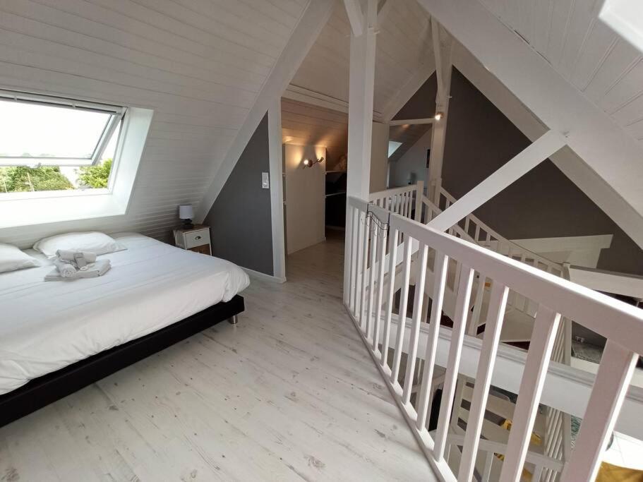 Appartement Superbe loft 90m² proche parc expo Nantes  Extérieur photo